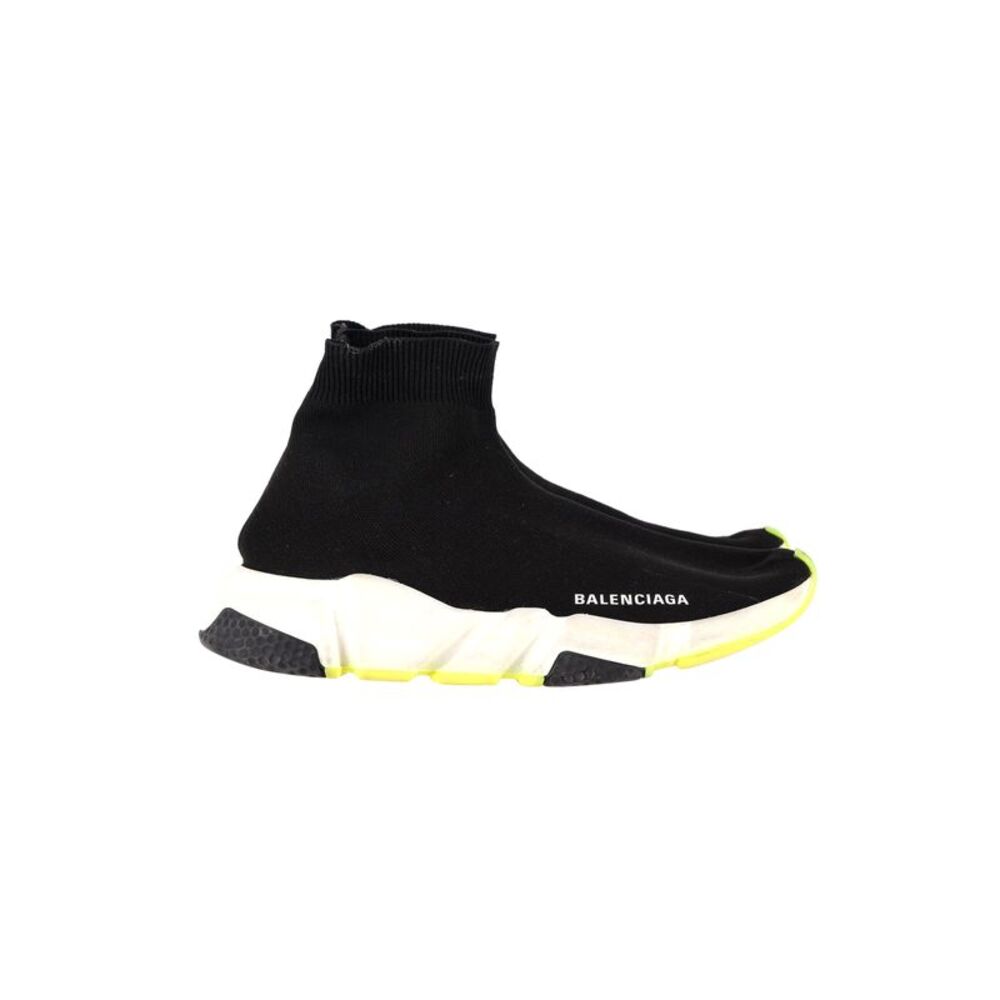 Balenciaga Speed Knit Sneakers in Black Polyester
